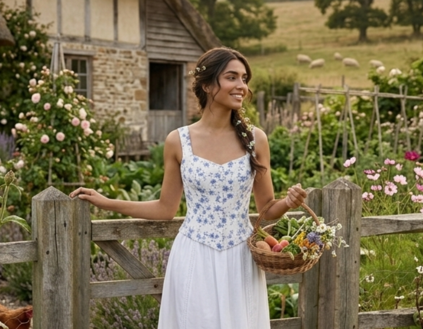 Daisyfield Corset Skirt Set