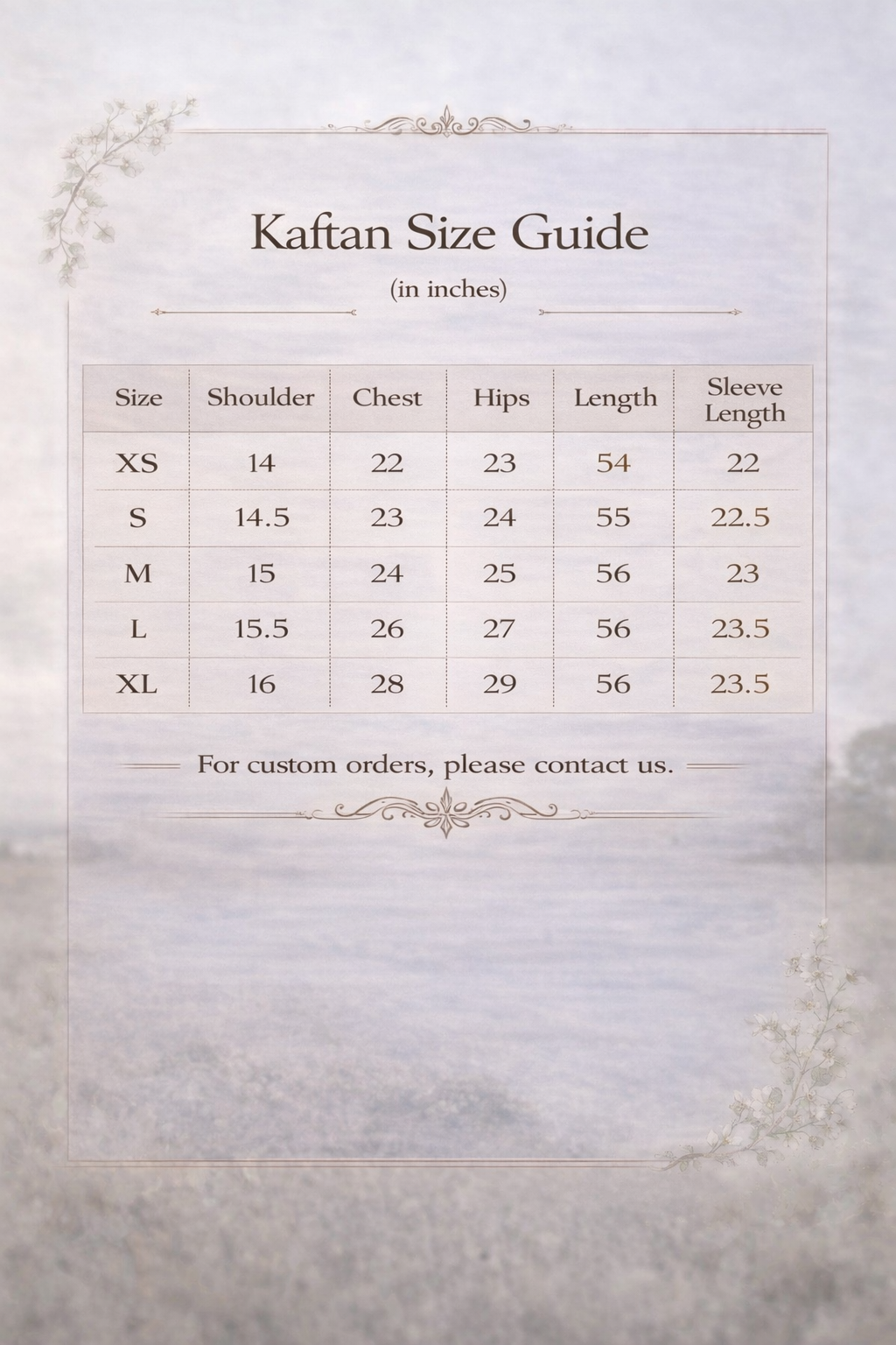 Celeste Net Kaftan