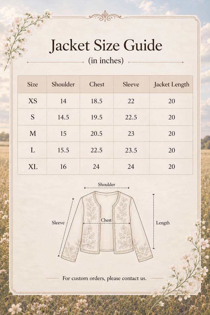 Aurelia Size Chart 2