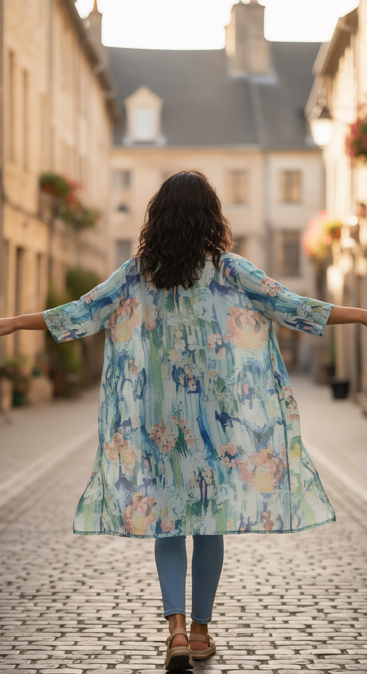Artisan Floral Shrug