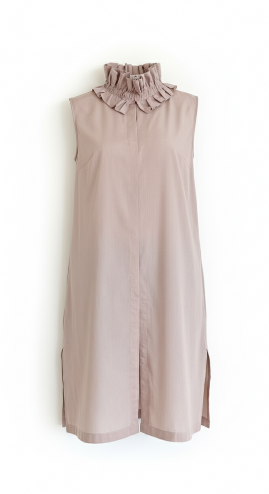 Ruffle Neck Shirt