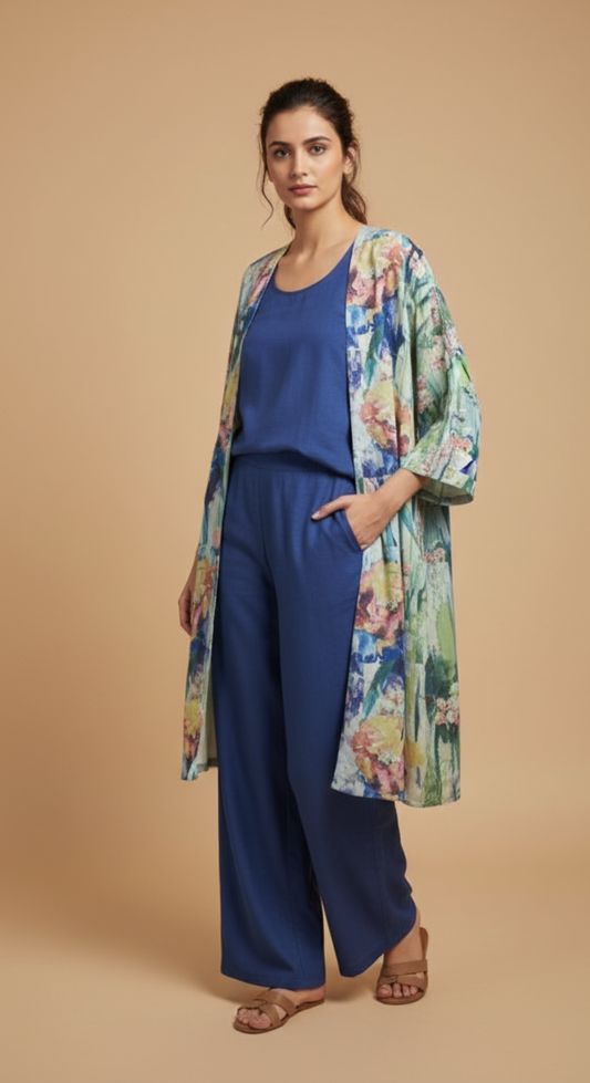 Artisan Floral Shrug