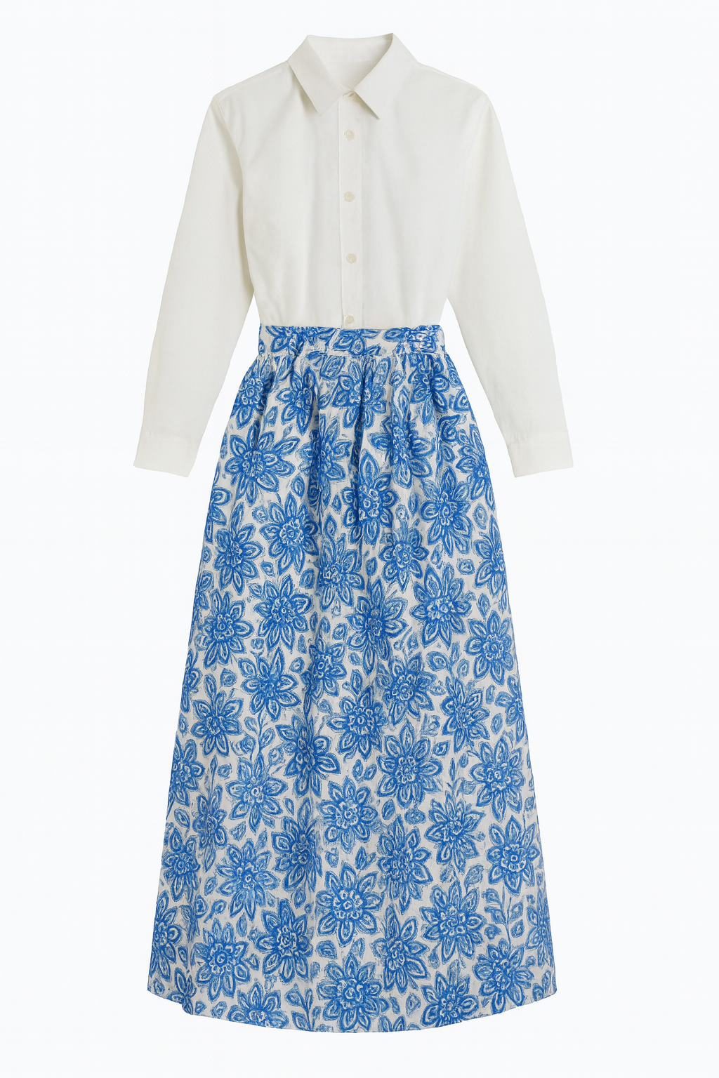 Blue Willow Skirt Set