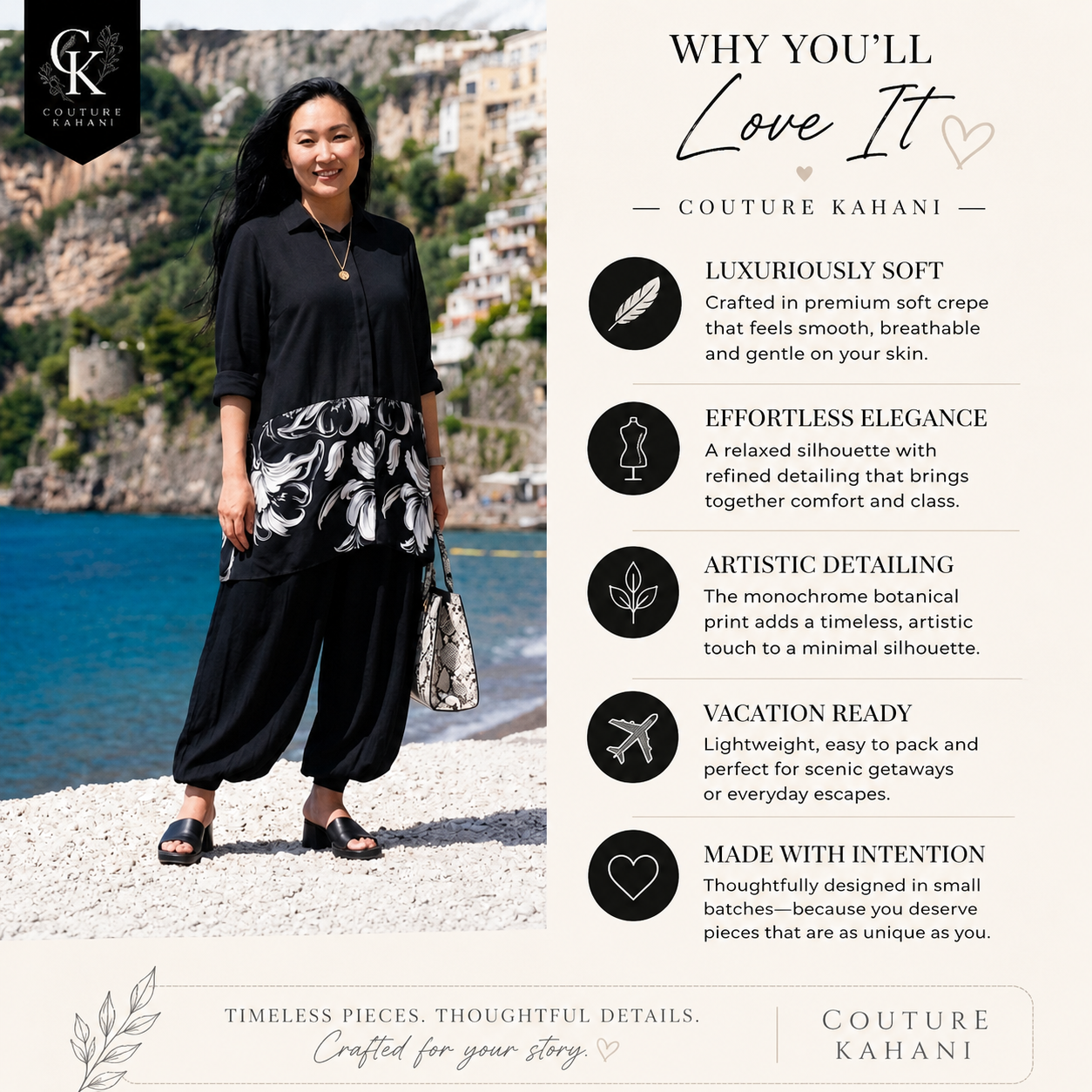 Midnight Tide Co-ord