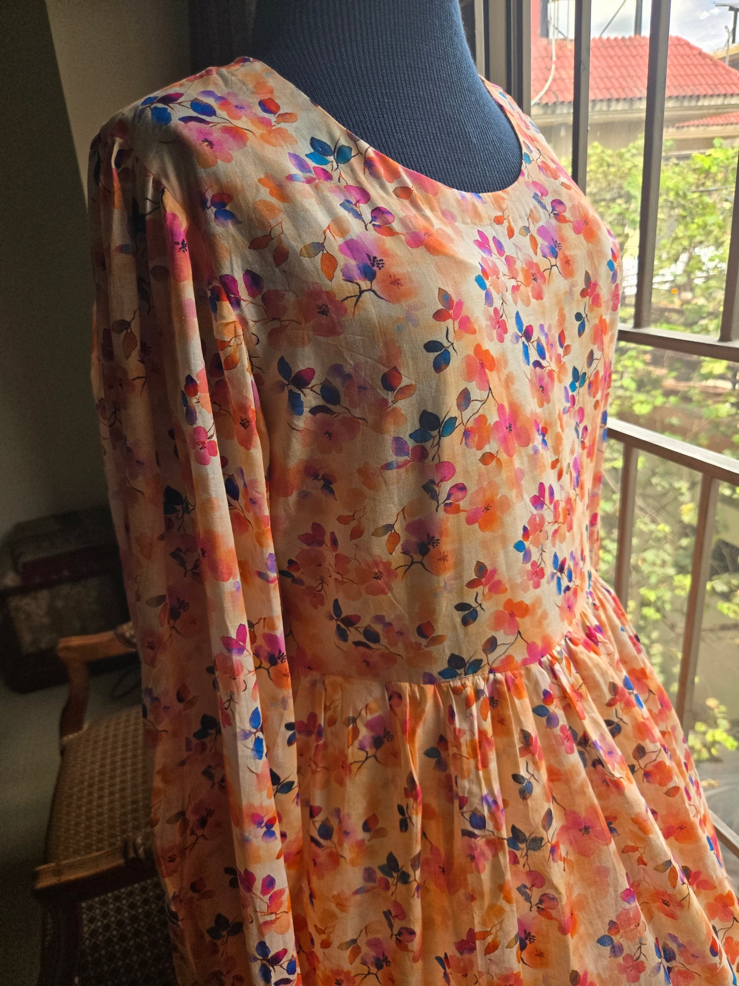 Sunlit Blossom Maxi