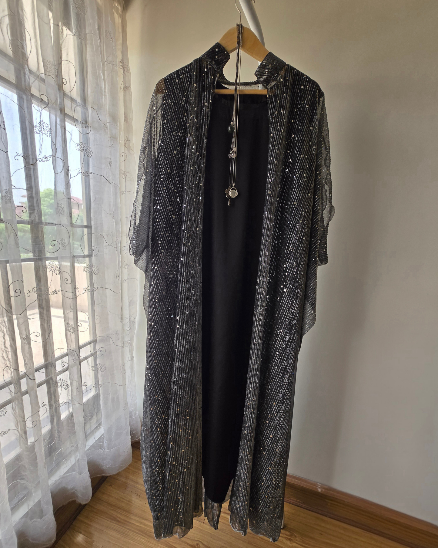 Midnight Moonlight Cape Set