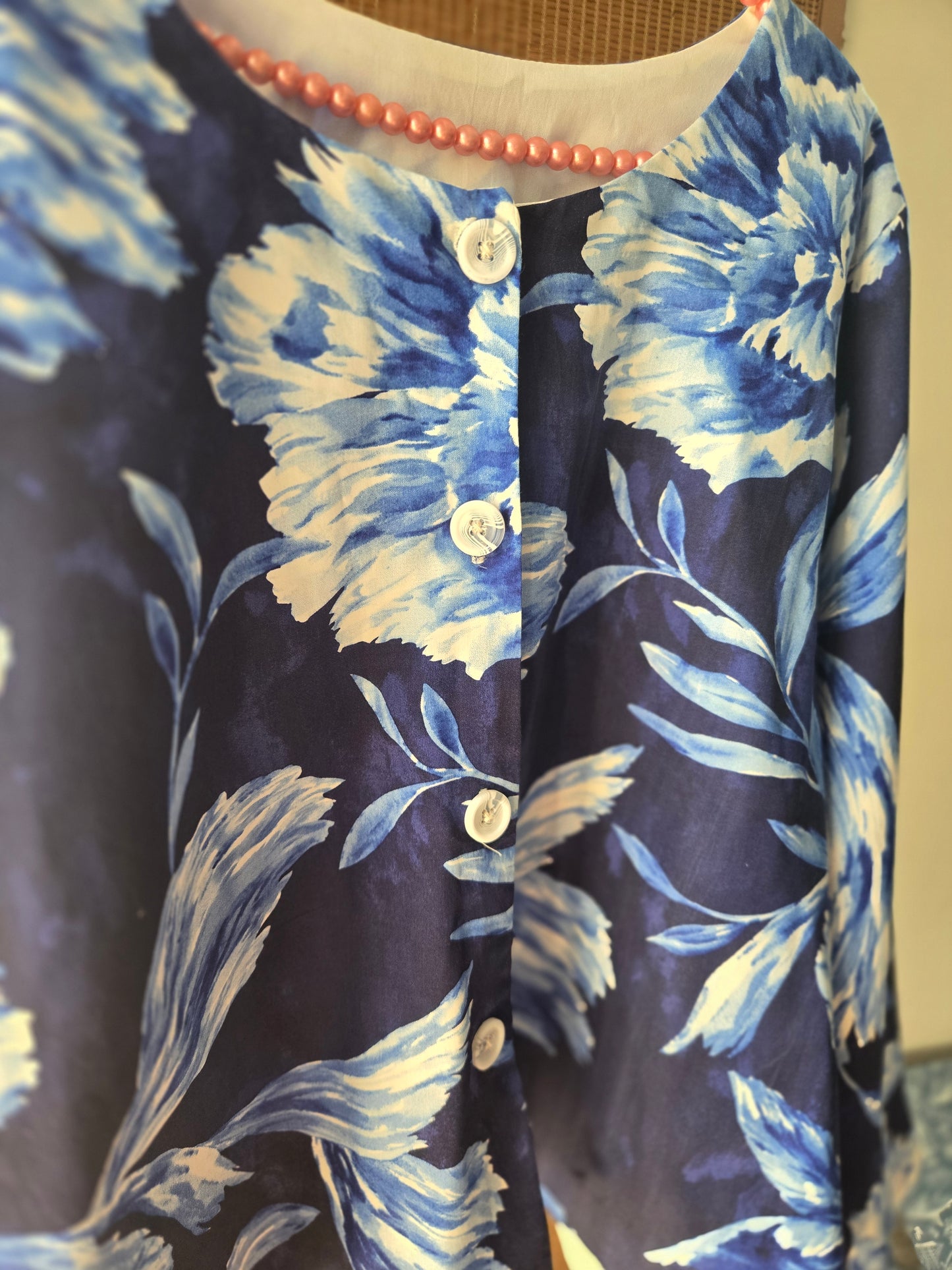 Navy Bloom Jacket & Dress