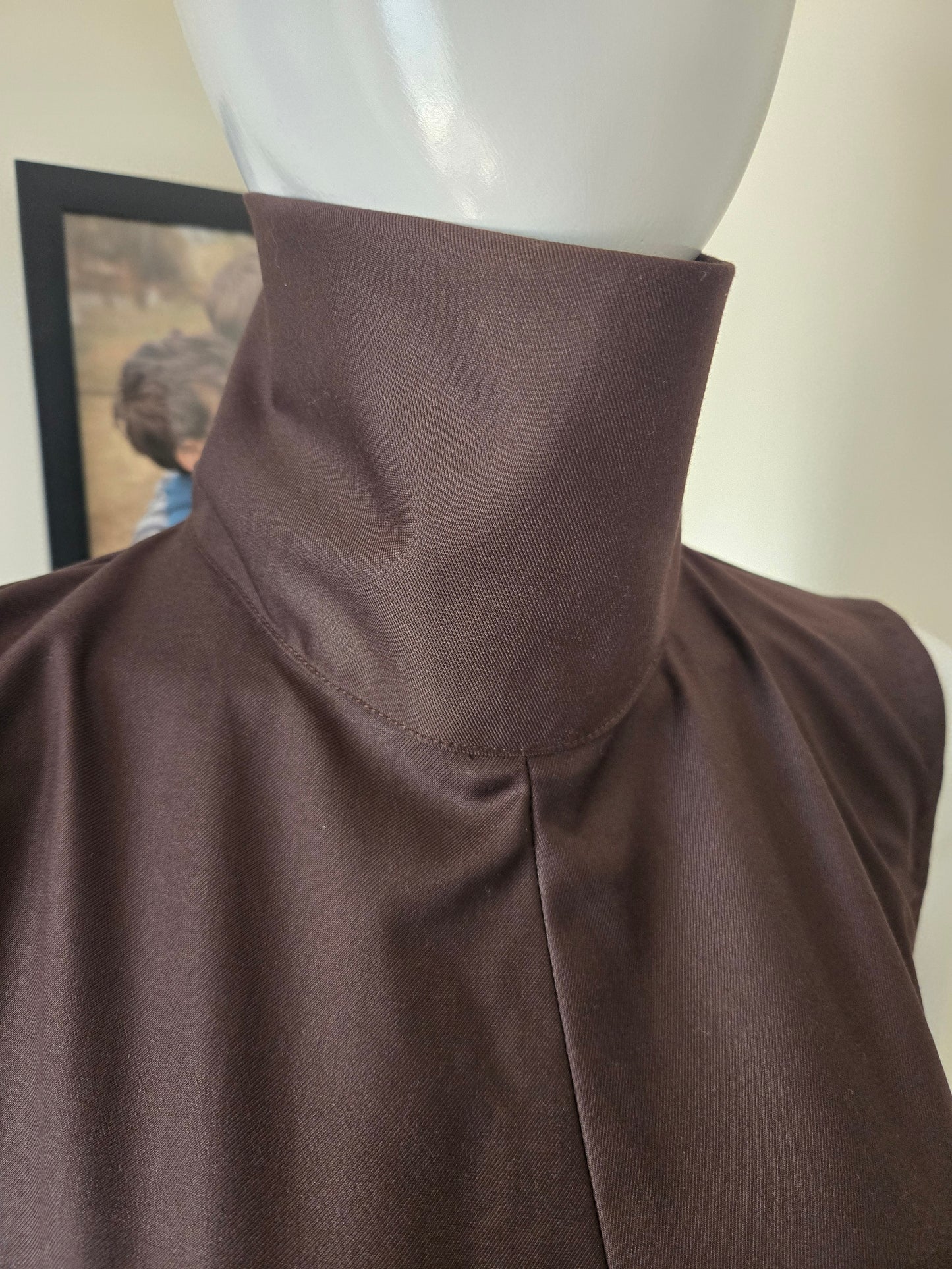 Khamoshi in Plaid(Brown)