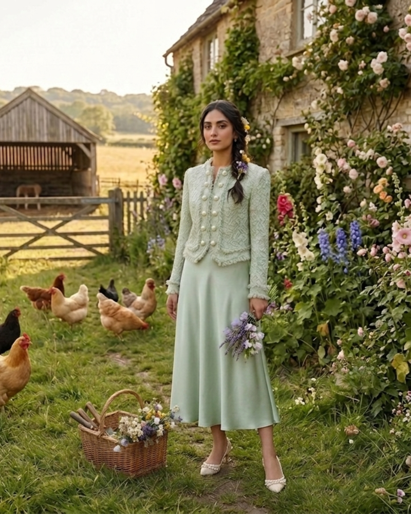 Soft Sage Garden Set