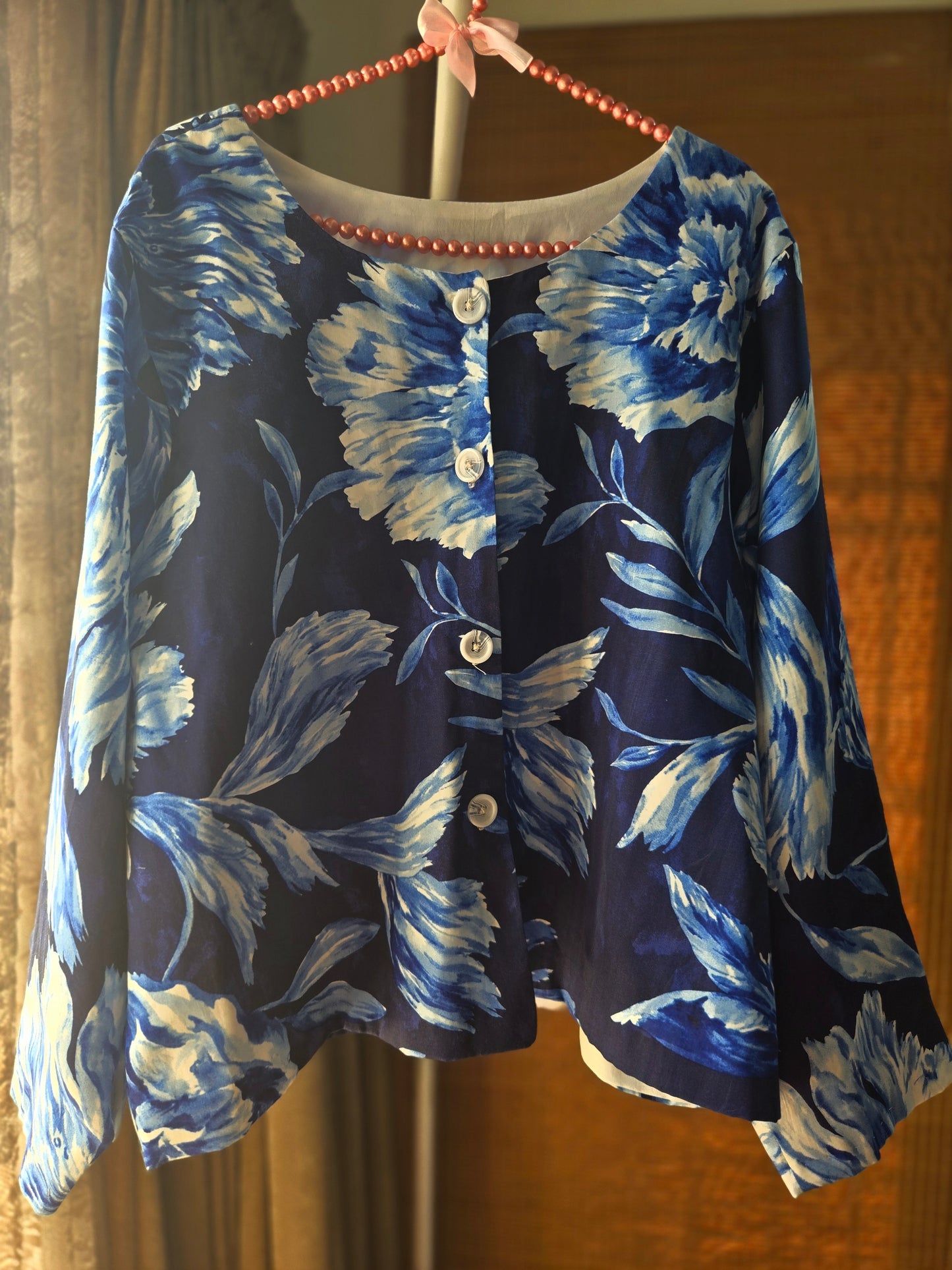 Navy Bloom Jacket & Dress