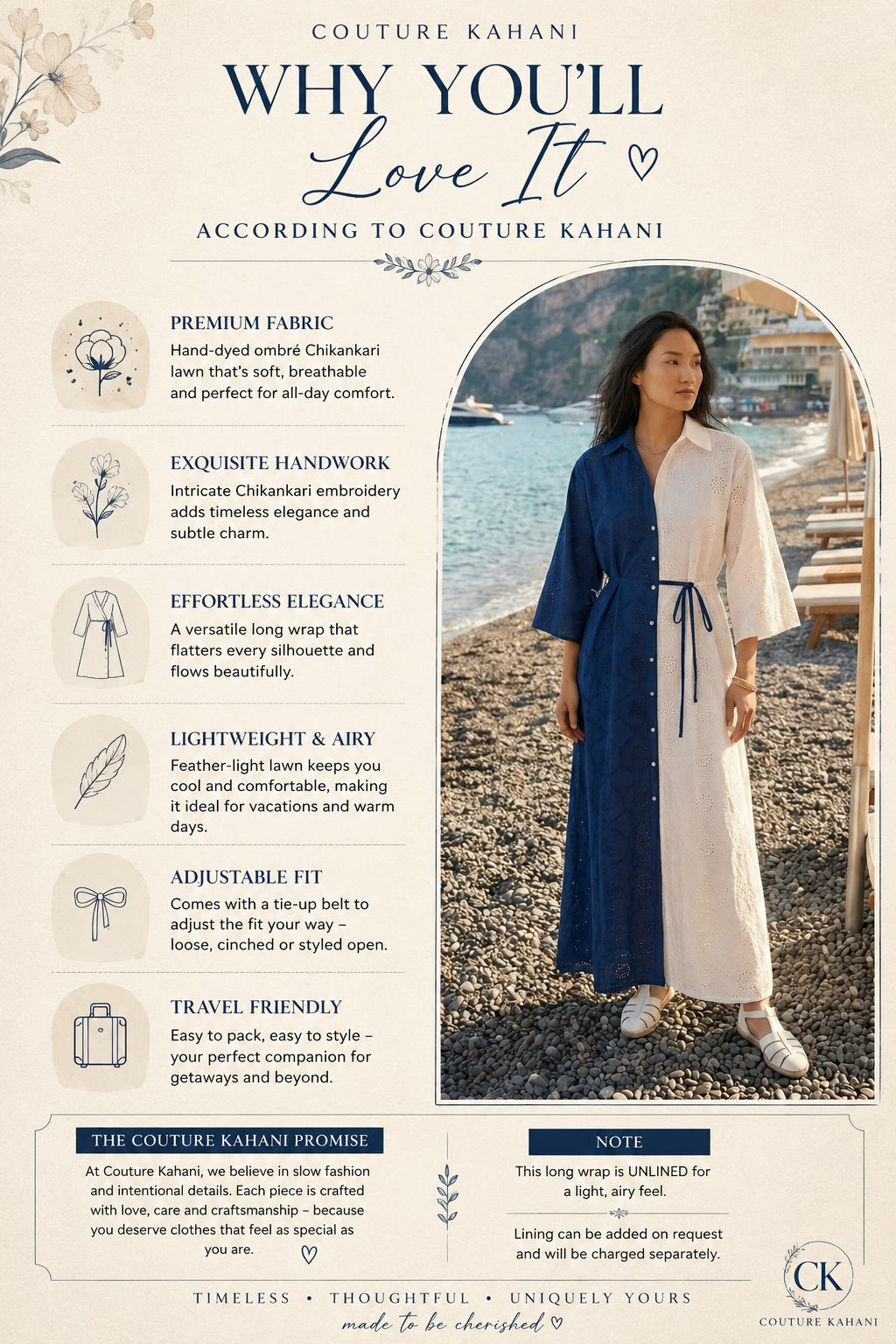 Coastal Tide Wrap