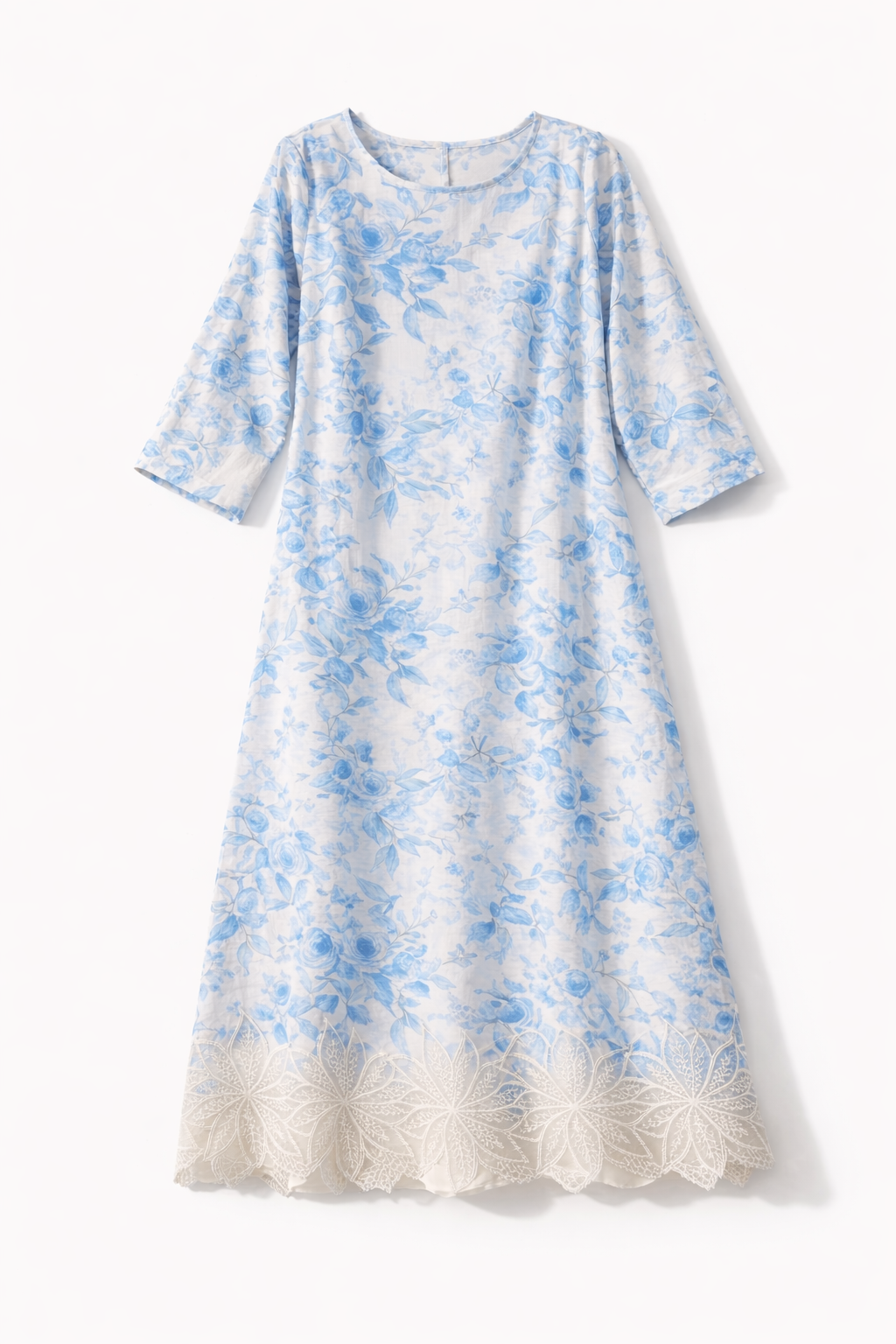 Whispered Porcelain Dress