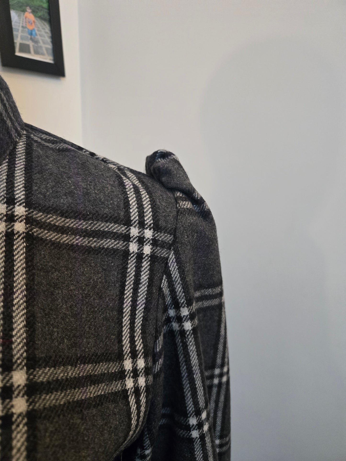 Grey Willow Plaid Dress