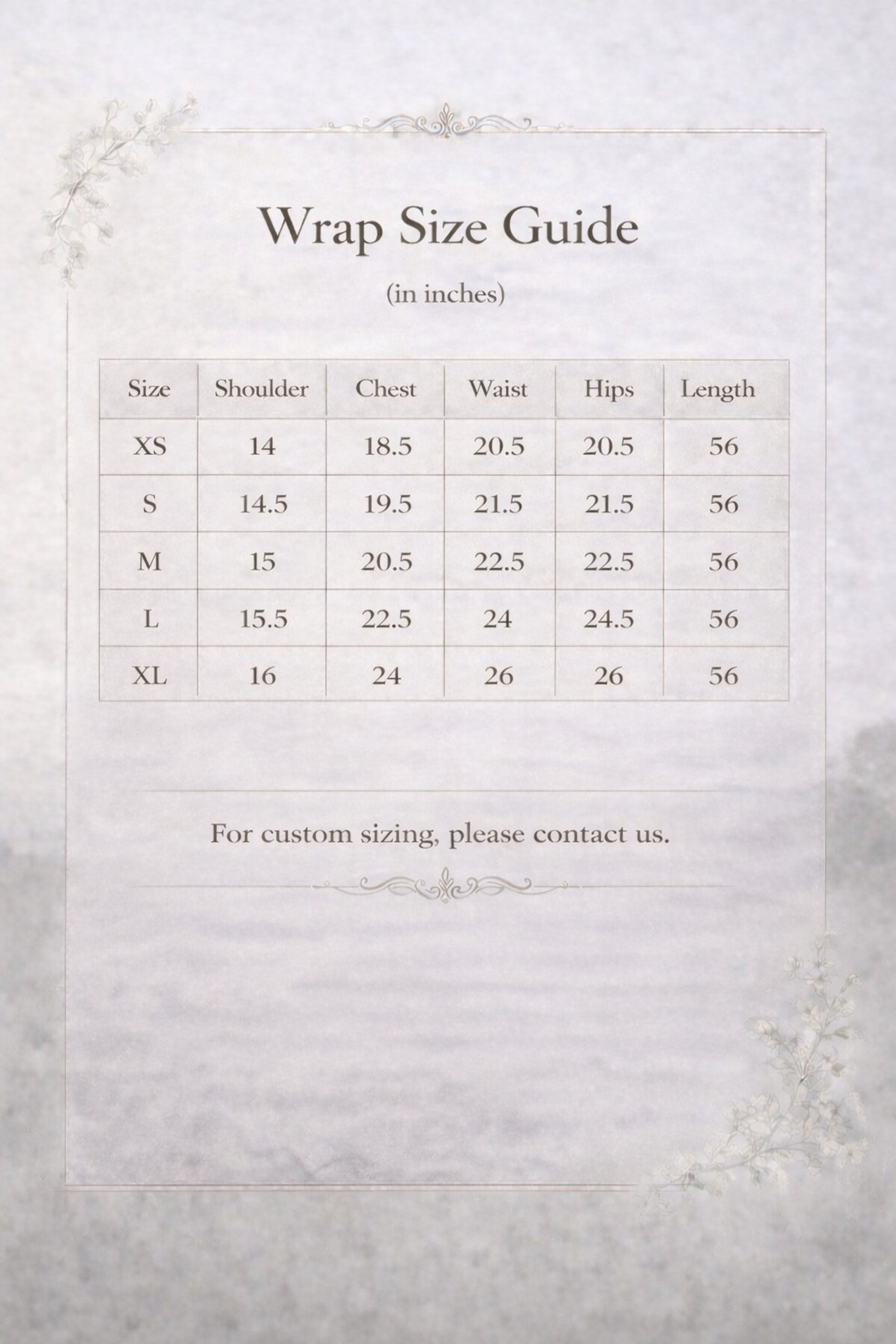 Ethereal Wrap