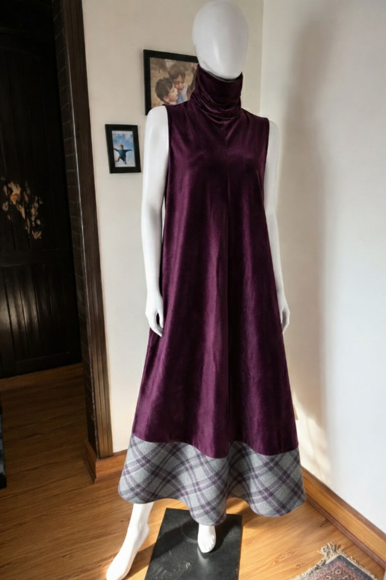Plum Whisper Maxi Dress