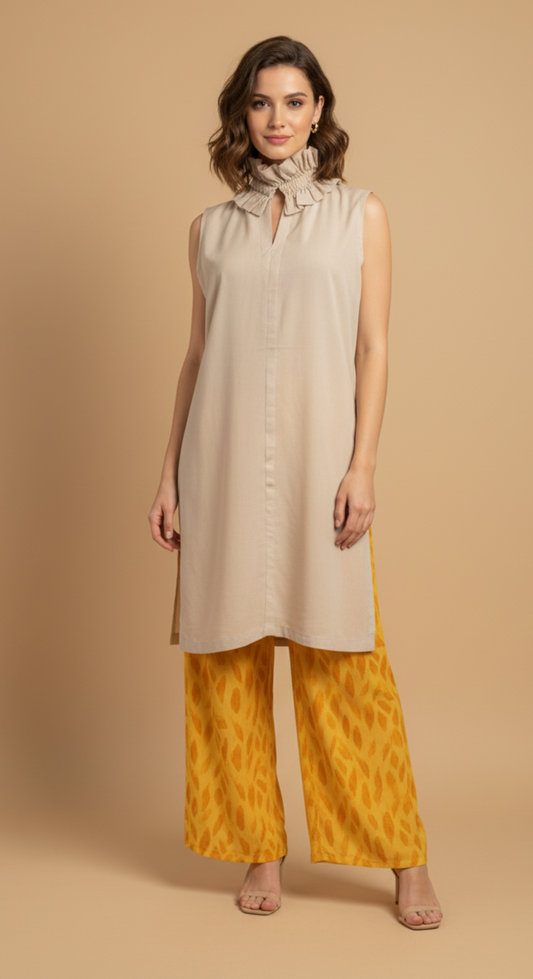 Golden Leaf Serenity Co-Ord Set