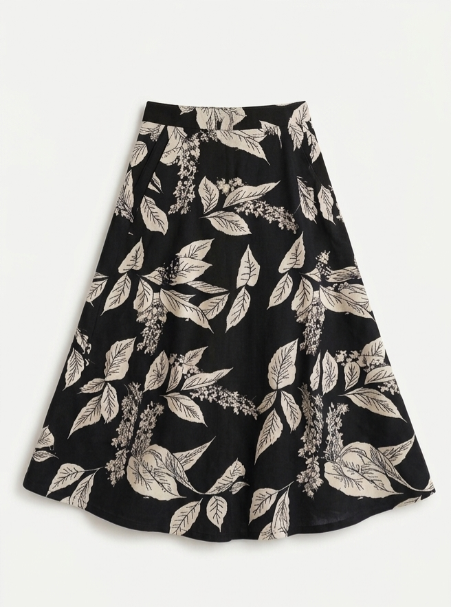 Shadow Vine Skirt Set
