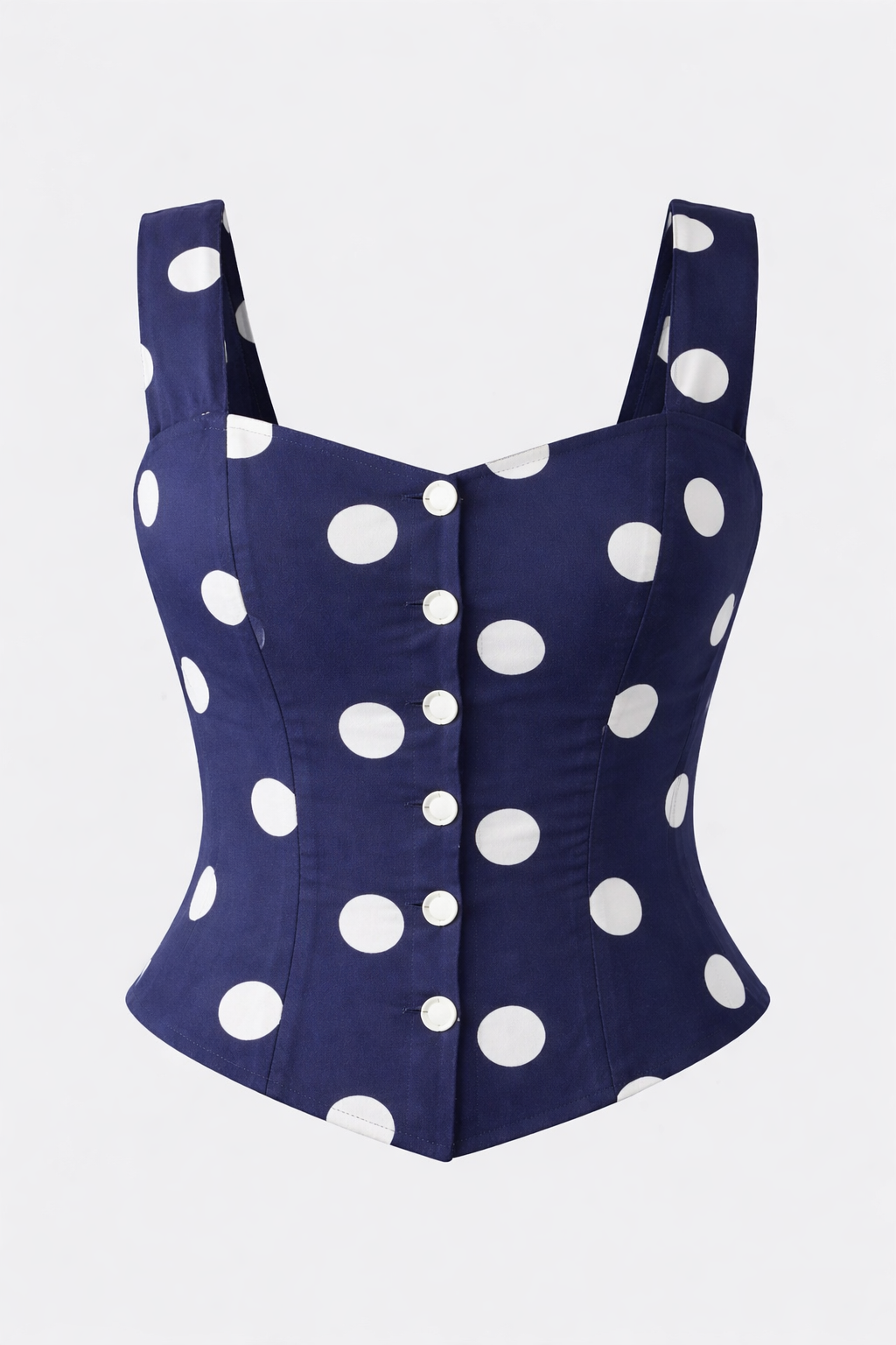 Polka Charm Cotton Dress
