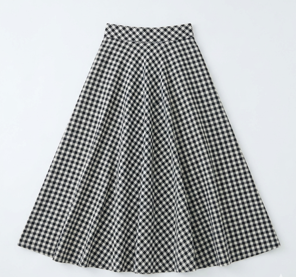 Gingham Grace Skirt Set