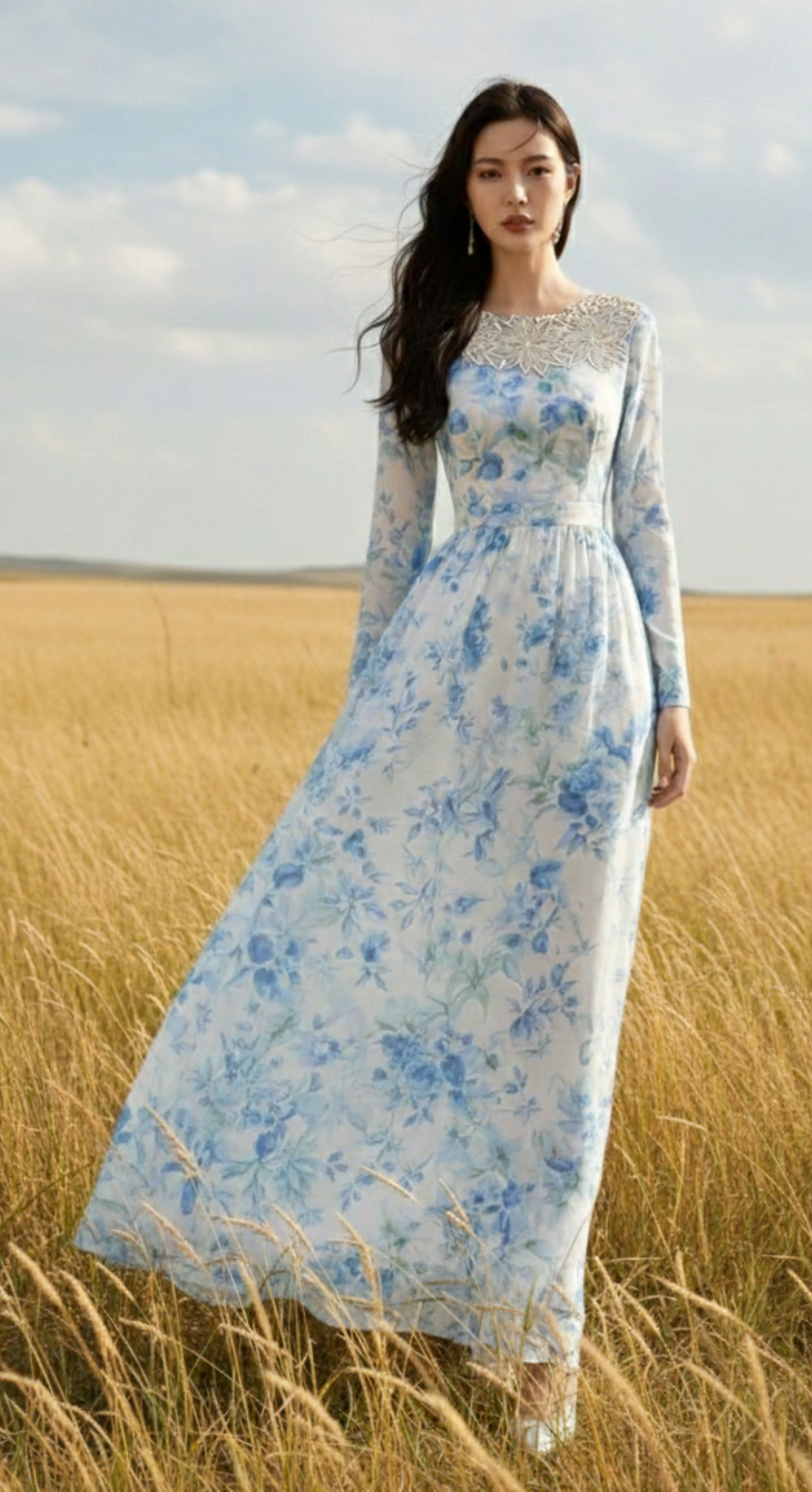 Serene Petal Dress